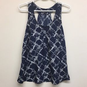 3/$35 F21 navy blue dressy tank size small